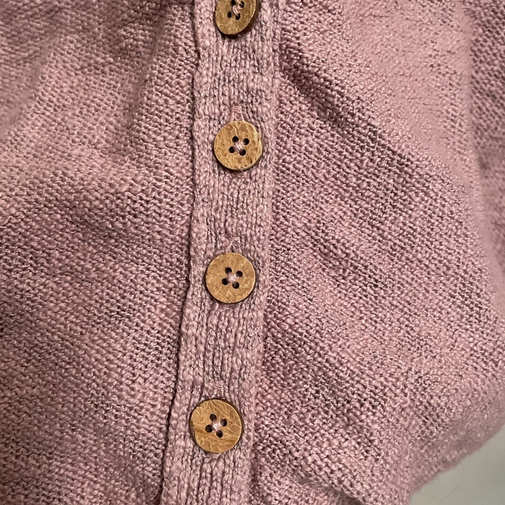 Free People Beach Cropped Button Up Sweater NWT Boho Revival W XS - Picture 2 of 13